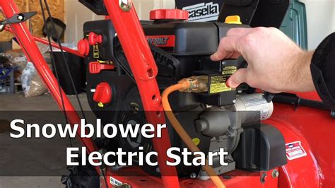 Mtd Snowblower Electric Starter Repair