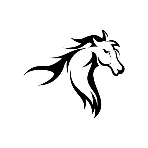 horse vector logo 7688835 Vector Art at Vecteezy