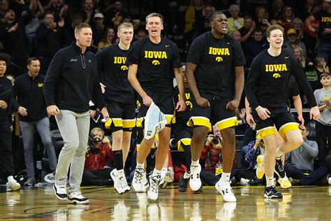 Photos: Iowa Men’s Basketball vs Iowa State – University of Iowa Athletics