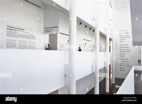 Interior. MACBA, Contemporary Art Museum Barcelona. Barcelona ...