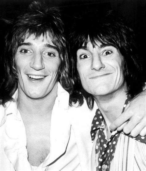 Rod Stewart & Ron Wood. 1970 : OldSchoolCool