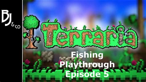 Terraria - Fishing Playthrough Ep 5 - Quests, Biomes & Sky islands - YouTube