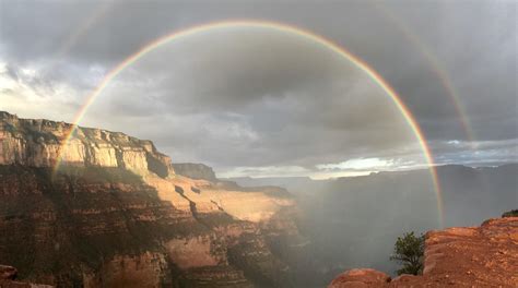 Luckiest morning on South Kaibab Trail. Sunrise, October, 2018 : r/grandcanyon