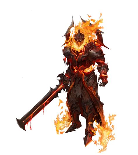 fire knight, young hun byun on ArtStation at https://www.artstation.com/artwork/fire-knight ...