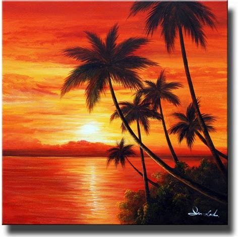 a34a3fc0877d2106937629dbf87fc728.jpg 640×637 píxeles | Sunset canvas painting, Beach canvas ...