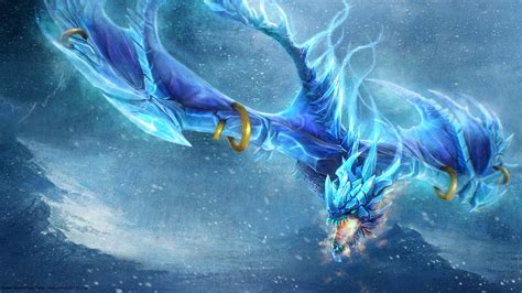 Winter Wyvern Frost Thorn | Wallpapers Dota 2 private collection, Background Image