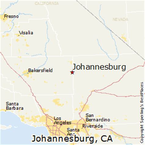 Best Places to Live in Johannesburg, California