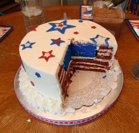 American Flag Cake - CakeCentral.com