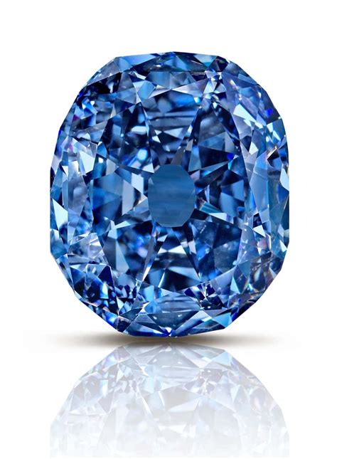 The Wittelsbach-Graff diamond is a 31.06ct deep blue diamond