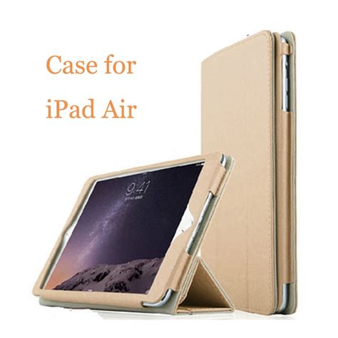 High Quality Fashion Leather Case For iPad Air Case Luxury 9.7 inch Flip Cover For iPad Air ...