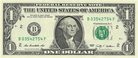 پرونده:US one dollar bill, obverse, series 2009.jpg - ویکی‌پدیا، دانشنامهٔ آزاد