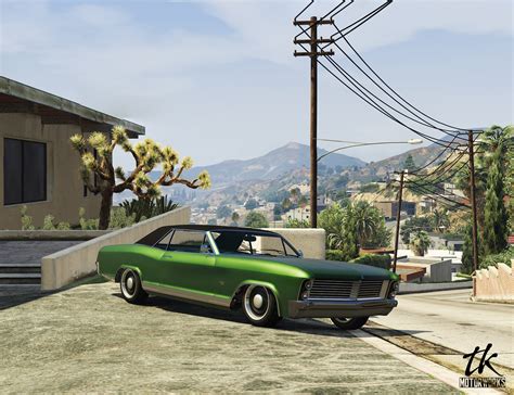 1965 Albany Buccaneer Custom in rare worn green color : gtaonline