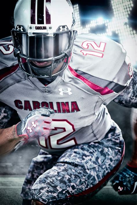 Under Armour x South Carolina Gamecocks Camouflage Football Uniform