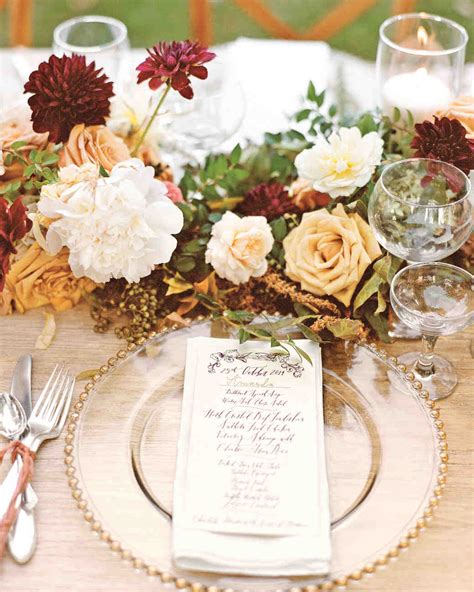 18 Creative Ways to Set Your Reception Tables | Martha Stewart Weddings