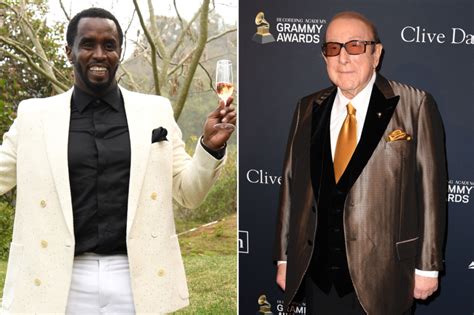 Diddy skipped Clive Davis' pre-Grammys photo because he was at brunch