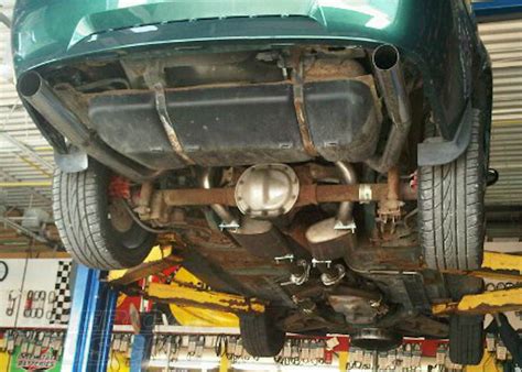 1999 Ford Mustang V6 Exhaust System