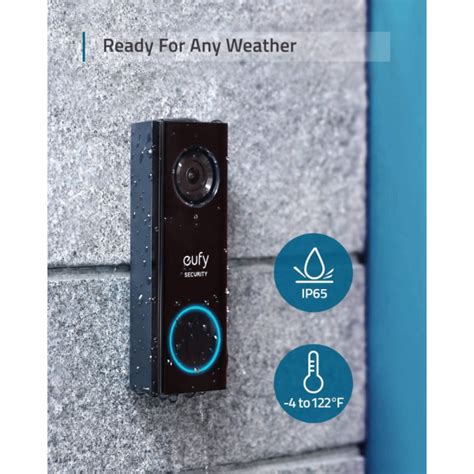 Eufy Security, Wi-Fi Video Doorbell, HD 1080p-Grade - saiitt