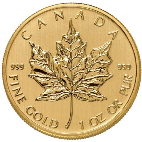 Buy Canadian Gold Maple Leafs 1 oz .999 Pure | JM Bullion™