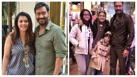 Kajol Devgan And Ajay Devgan Family