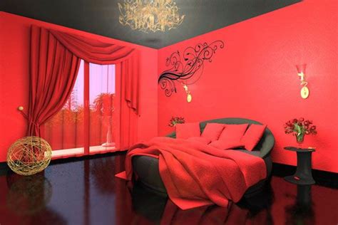 20+ Red And Black Room Painting Ideas - DECOOMO