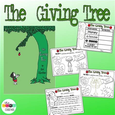 The Giving Tree: Interactive Read-Aloud Lesson Plans and Activities ...