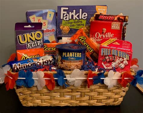 Family Gift Basket-family Game Basket Holiday-seasonal-anytime - Etsy