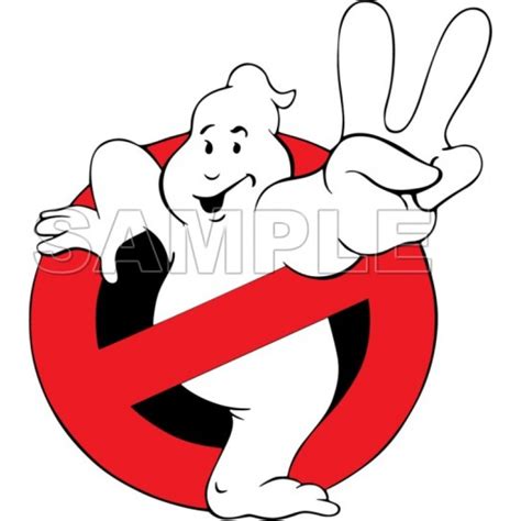 Ghostbusters Logo T Shirt Iron on Transfer Decal #1