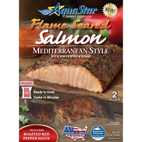 Aqua Star Mediterranean-Style Atlantic Salmon, 10 oz - Kroger