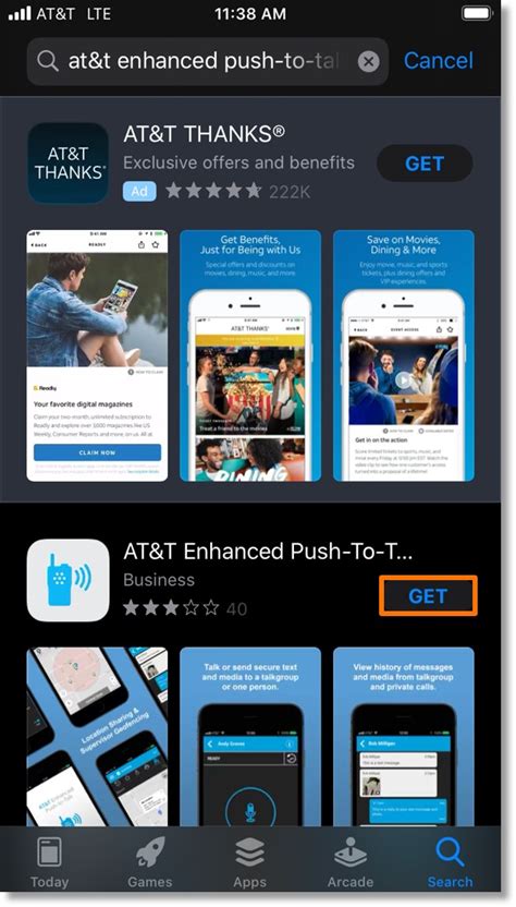 Initial setup of AT&T Enhanced Push-to-Talk for iPhone - Asecare