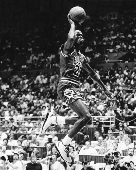 Michael Jordan Gliding Photograph by Retro Images Archive - Fine Art ...