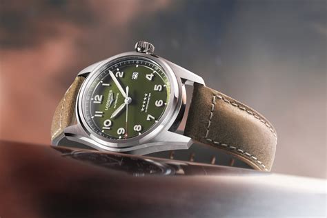 Introducing The Longines Spirit Pilot’s Watches With Green Dial – WristReview.com – Featuring ...