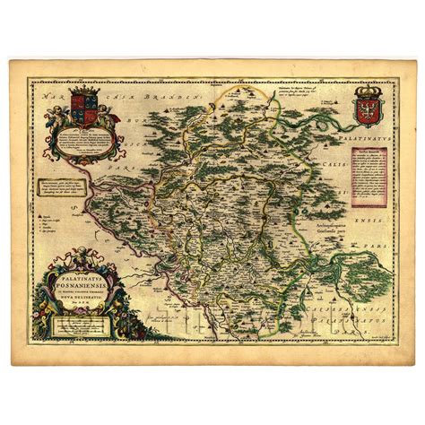 Doll House Old Map Of Poland From The Late 1500s | eBay