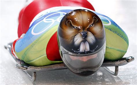 14 Badass Sochi Olympic Skeleton Helmets - Gallery | eBaum's World