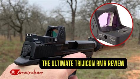 The Ultimate Trijicon RMR Review: Features, Pros, and Cons