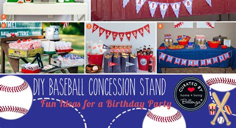 DIY Baseball Concession Stand Ideas