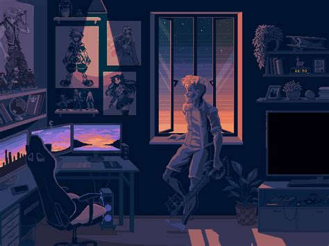 Streamer's room by Ioruko on DeviantArt