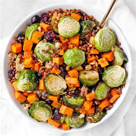 Wheat Berry Salad with Brussels Sprouts | Last Ingredient