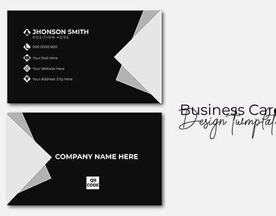 Business Card Designing Corporate Projects :: Photos, videos, logos, illustrations and branding ...