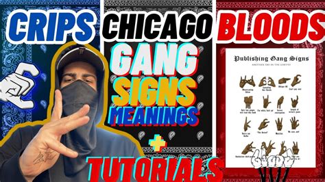 CRIPS & CHICAGO & BLOODS " DECODING SYMBOLS: MUST-KNOW SIGNS AND THEIR ...