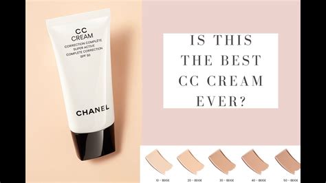 Chanel - CC Cream with spf 50. | Mixed reviews | Is this the best cc cream? - YouTube