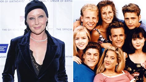 'Beverly Hills, 90210' stars reunite, honor Shannen Doherty as she ...