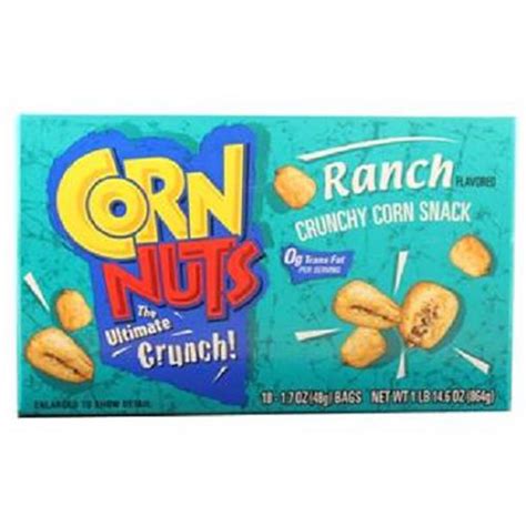 Corn Nuts Ranch 1.7 oz. (Pack of 18) - Walmart.com