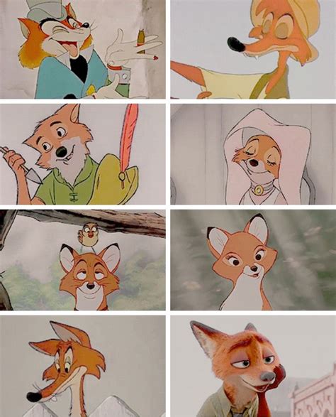 Disney Foxes (1940 - 2016) | Disney movies, Disney animation, Disney art