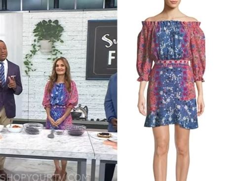 The Today Show: August 2023 Joy's Floral Printed Mini Dress | Shop Your TV