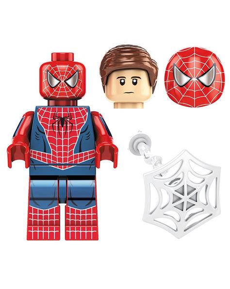 Spider-man+No+Way+Home+Tobey+Maguire+Minifigure+Lego+Compatible+Minifigs+Minifigures+Custom ...