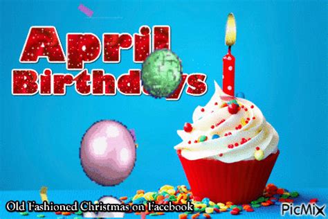 April Birthdays - Free animated GIF - PicMix