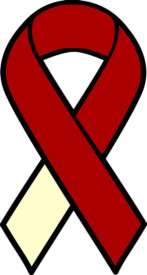 Clipart - Head and Neck Cancer Ribbon