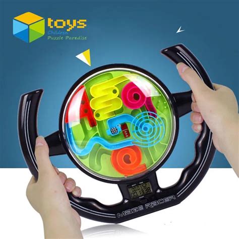 3D Ball Maze Perplexus Ball Puzzles Labyrinth Music Timing Steering Wheel Intellect Maze Ball ...