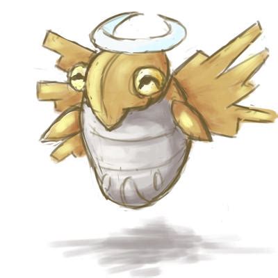 Shedinja by erus-aevus on DeviantArt