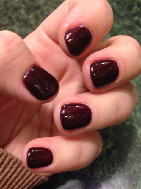 CND Shellac Dark Lava | Shellac nails, Cnd shellac nails, Shellac nail colors
